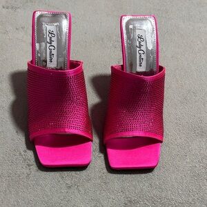 Lady couture Pink Women's Shoes